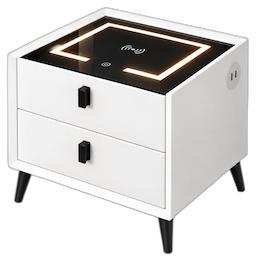 Smart Nightstand cutout on white background