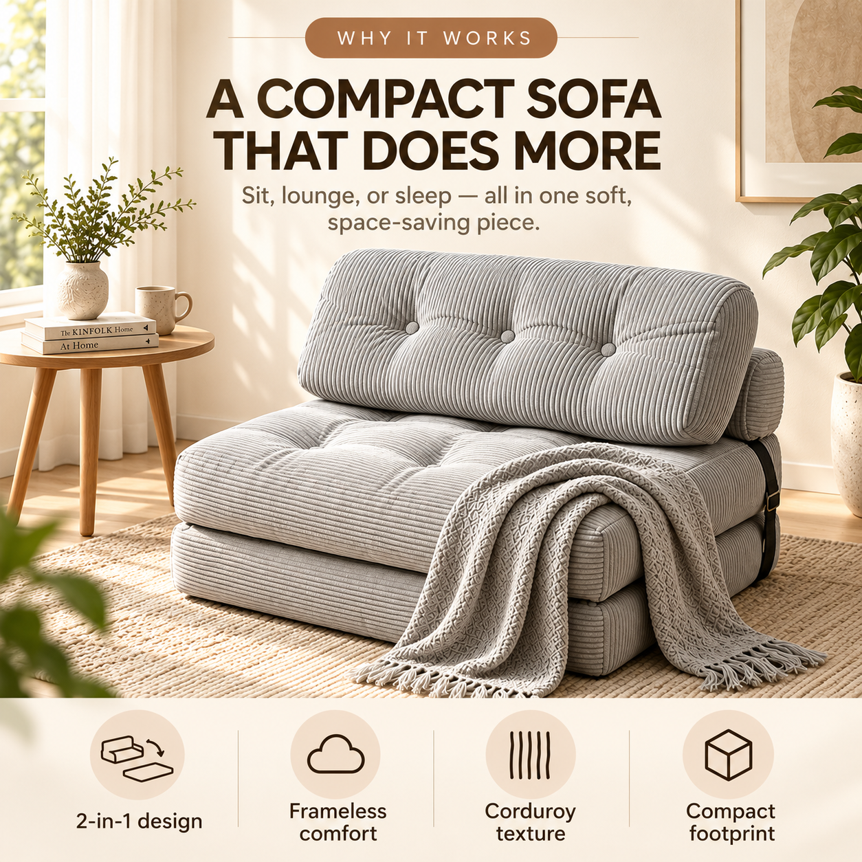 sofa a compact sofa that does more